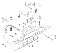 Ski And Spindle Assembly