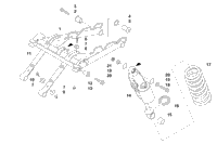 Rear Suspension Front Arm Assembly