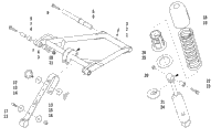 Rear Suspension Front Arm Assembly
