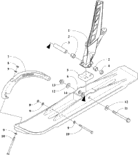 Ski And Spindle Assembly