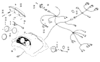 Headlight, Instruments, And Wiring Assemblies