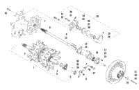 Drive Train Shaft And Brake Assemblies