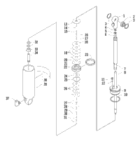Rear Suspension Rear Arm Shock Absorber