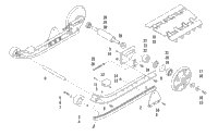 Slide Rail, Idler Wheels, And Track Assembly