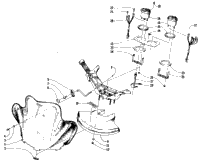 Windshield, Fairing, And Instruments