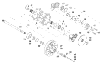 Drive Train Shafts And Brake Assemblies
