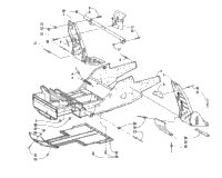 Front Frame And Footrest Assembly