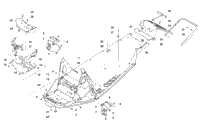 Chassis, Rear Bumper, And Snowflap Assembly