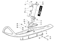 Ski And Spindle Assembly