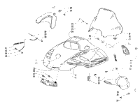 Hood And Windshield Assembly