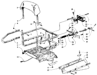 Rack, Backrest ,Taillight, And Hitch Assemblies