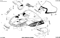 Hood And Windshield Assembly