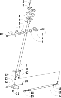 Steering Post Assembly