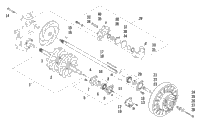 Drive Train Shafts And Brake Assemblies