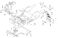 Front Frame And Footrest Assembly