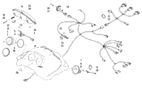 Headlight, Instruments, And Wiring Assemblies