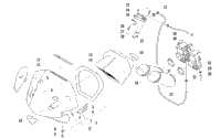 Air Silencer, Carburetor, And Fuel Pump Assembly