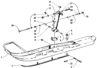 Ski And Spindle Assembly