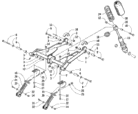 Rear Suspension Front Arm Assembly