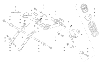 Rear Suspension Front Arm Assembly