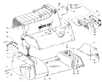 Gas Tank, Seat, And Taillight Assembly