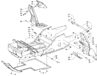 Front Frame And Footrest Assembly