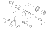 Electric Start - Starter Motor Assembly (Optional)