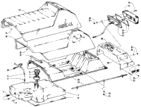 Gas Tank, Seat, And Taillight Assemblies