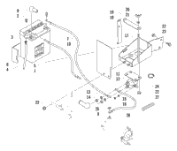 Battery, Solenoid, And Cables
