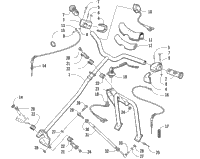 Steering Post And Tie Rod Assembly