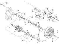 Drive Train Shafts And Brake Assemblies