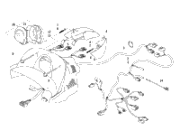 Headlight, Instruments, And Wiring Assemblies