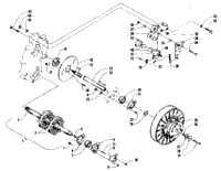 Drive Train Shafts And Brake Assemblies