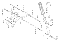 Rear Suspension Front Arm Assembly