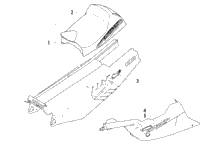Belly Pan, Tunnel, And Seat Assemblies