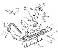 Ski And Spindle Assembly