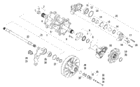 Drive Train Shafts And Brake Assemblies