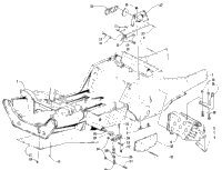 Front Frame And Footrest Assembly