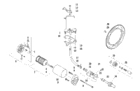 Flex-Drive Starter Motor Assembly