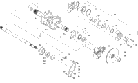 Drive Train Shafts And Brake Assemblies