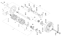 Drive Train Shafts And Brake Assemblies