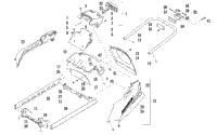 Rear Bumper, Hitch, Rack Rail, Snowflap, And Taillight Assembly