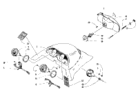 Headlight And Instrument Pod