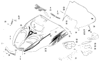 Hood And Windshield Assembly