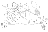 Rear Suspension Front Arm Assembly