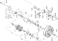 Drive Train Shafts And Brake Assemblies