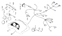 Headlight, Instruments, And Wiring Assemblies
