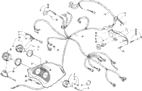 Headlight, Instruments, And Wiring Assemblies