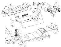 Gas Tank, Seat, And Taillight Assemblies