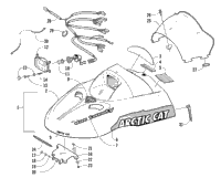 Hood, Headlight, And Windshield Assembly